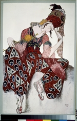 Bakst, Léon - Iskander. Costume design for the ballet La Péri by Paul Dukas