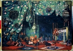 Bakst, Léon - Stage design for the ballet Sheherazade by N. Rimsky-Korsakov