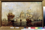 Bogolyubov, Alexei Petrovich - First Russo-Swedish naval Battle of Osel Island
