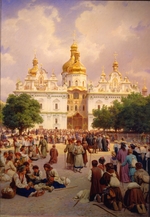 Vereshchagin, Vasili Petrovich - Before the Kiev Monastery of the Caves