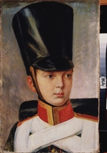 Sauerweid, Alexander Ivanovich - Portrait of the Crown prince Alexander Nikolayevich (1818-1881)