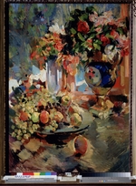 Korovin, Konstantin Alexeyevich - Still life with a blue vase