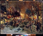 Korovin, Konstantin Alexeyevich - Boulevard in Paris