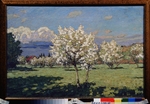 Petrovichev, Pyotr Ivanovich - Cherry Trees Blooming