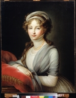 Vigée Le Brun, Louise Élisabeth - Portrait of Empress Elizabeth Alexeievna, Princess Louise of Baden (1779-1826)