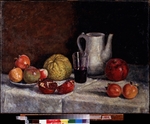 Mashkov, Ilya Ivanovich - Still life with a pomergranate