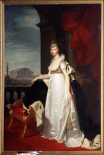 Mosnier, Jean Laurent - Portrait of Empress Elizabeth Alexeievna, Princess Louise of Baden (1779-1826)