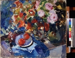 Korovin, Konstantin Alexeyevich - Asters and tomatos