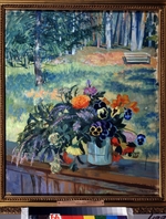 Kustodiev, Boris Michaylovich - Flowers