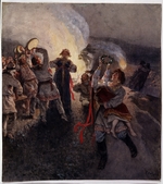 Lebedev, Klavdi Vasilyevich - Night on the Eve of Ivan Kupala