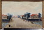Russian master - View of the Treasury in Tver