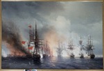 Aivazovsky, Ivan Konstantinovich - The Battle of Sinop on 30 November 1853
