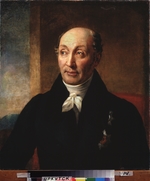 Varnek, Alexander Grigoryevich - Portrait of the Secretary of State Count Mikhail Speransky (1772-1839)