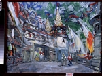 Korovin, Konstantin Alexeyevich - Stage design for the opera Sadko by N. Rimsky-Korsakov