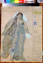 Bakst, Léon - Phaedra. Costume design for the Ballet Hippolytus after Euripides