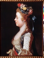 Levitsky, Dmitri Grigorievich - Portrait of Grand Duchess Alexandra Pavlovna (1783-1801) as child