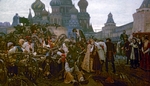 Surikov, Vasili Ivanovich - Morning of the Strelets' Execution