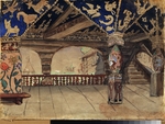 Vasnetsov, Viktor Mikhaylovich - Stage design for the theatre play Snow Maiden by A. Ostrovsky