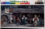 Korovin, Konstantin Alexeyevich - Stage design for the ballet The Golden Fish by L. Minkus