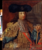 Berezin, Vasili Kozmich - Portrait of Emperor Francis I of Austria (1708-1765)