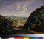 Lermontov, Mikhail Yuryevich - View of Pyatigorsk