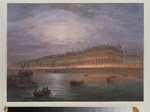 Sadovnikov, Vasily Semyonovich - View of the Winter palace at night