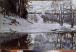 Zhukovsky, Stanislav Yulianovich - A river free from ice