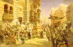 Makovsky, Konstantin Yegorovich - The Handing over of the Sacred Carpet in Cairo