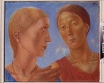 Petrov-Vodkin, Kuzma Sergeyevich - Two of them