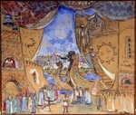 Golovin, Alexander Yakovlevich - Stage design for the opera Sadko by N. Rimsky-Korsakov