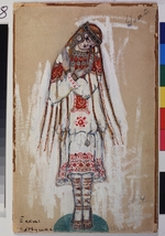 Roerich, Nicholas - Costume design for the ballet The Rite of Spring (Le Sacre du Printemps) by I. Stravinski