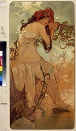 Mucha, Alfons Marie - Summer (From the Series Les Saisons)