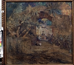 Brodsky, Isaak Izrailevich - Tavern in a grotto