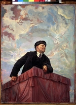 Brodsky, Isaak Izrailevich - Lenin on a Rostrum