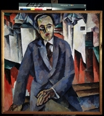 Lentulov, Aristarkh Vasilyevich - Portrait of the regisseur Alexander Tairov (1885-1950)