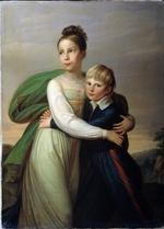 Kügelgen, Gerhard, von - Prince Albert of Prussia (1809-1872) and Princess Louise of Prussia (1808-1870), children of king Frederick William III