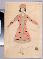 Korovin, Konstantin Alexeyevich - Costume design for the opera Ruslan and Lyudmila by M. Glinka