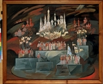 Zolotaryev, Nikolai Nikolayevich - Stage design for the opera War and Peace by S. Prokofiev