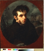 Kiprensky, Orest Adamovich - Portrait of the poet Vasily Zhukovsky (1783-1852)