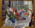 Makovsky, Alexander Vladimirovich - Easter table