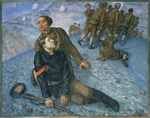 Petrov-Vodkin, Kuzma Sergeyevich - Death of the Commissar