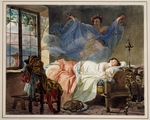 Briullov, Karl Pavlovich - Dreams of a Young Girl at Daybreak