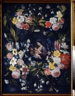 Seghers, Daniel - Floral Wreath with Madonna and Child