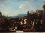 Rubens, Arnold Frans - The Siege of La Rochelle on October 1628