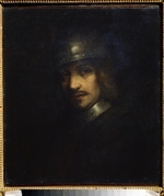Bol, Ferdinand - Portrait of a man with helmet