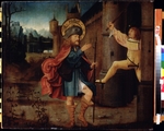 German master - The Expulsion of Saint Roch from Rome