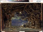 Korovin, Konstantin Alexeyevich - Stage design for the opera The Twilight of the Gods by R. Wagner