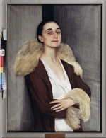 Sorin, Saveli Abramovich - Portrait of Melita Cholokashvili (1895-1985)