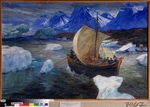 Meshalkin, Ivan - The Russian sea crossing to the Grumant (Svalbard)