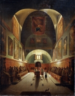 Granet, François Marius - Interior of the Church of Capuchines in Rome